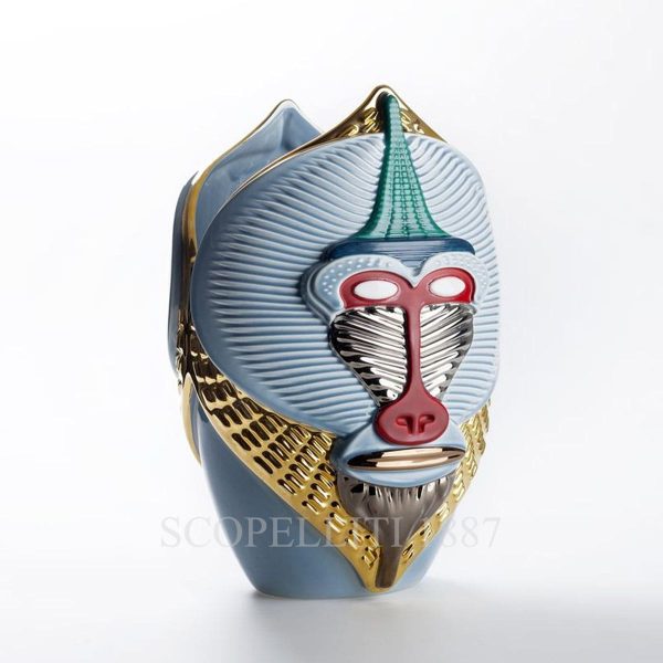 bosa mandrillus sugar paper red vase