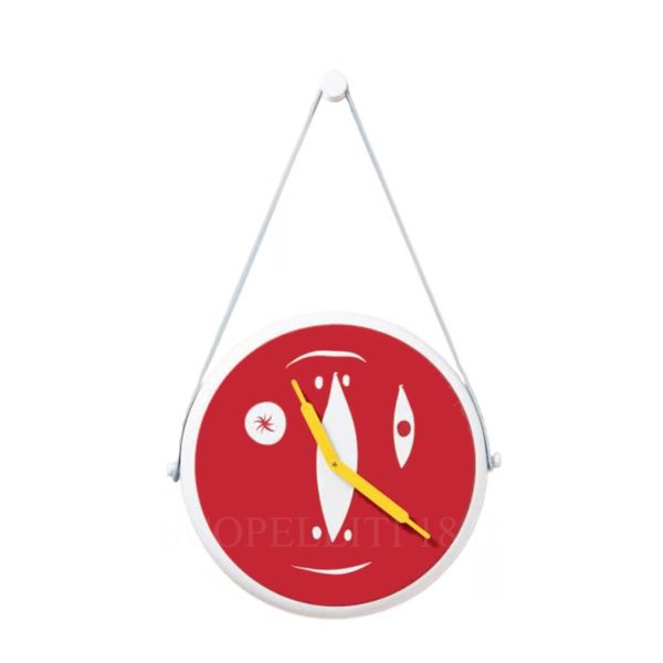 bosa wall clock jaime hayon horamur red