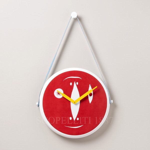 bosa wall clock jaime hayon horamur red