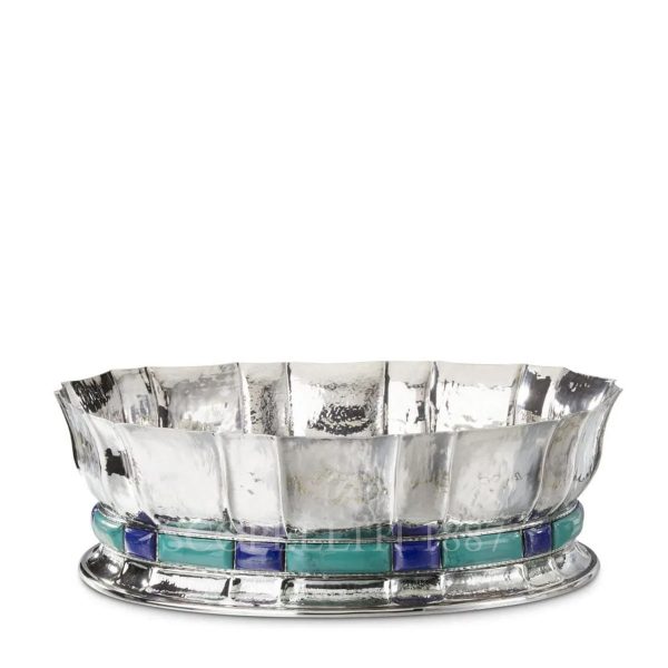 buccellati doge bowl lapis malachite
