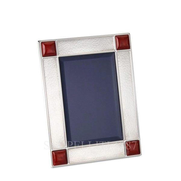 buccellati doge frame red jasper