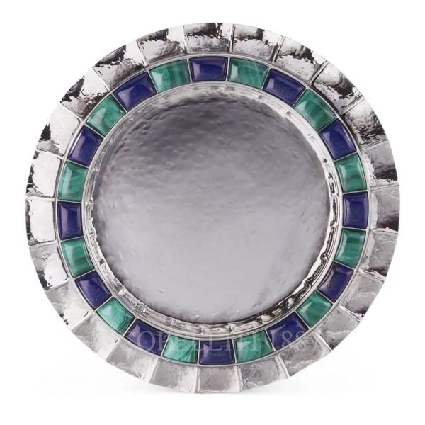 buccellati doge plate jasper lapis