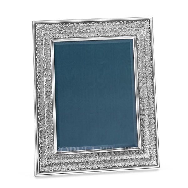 buccellati sterling silver frame rouche large