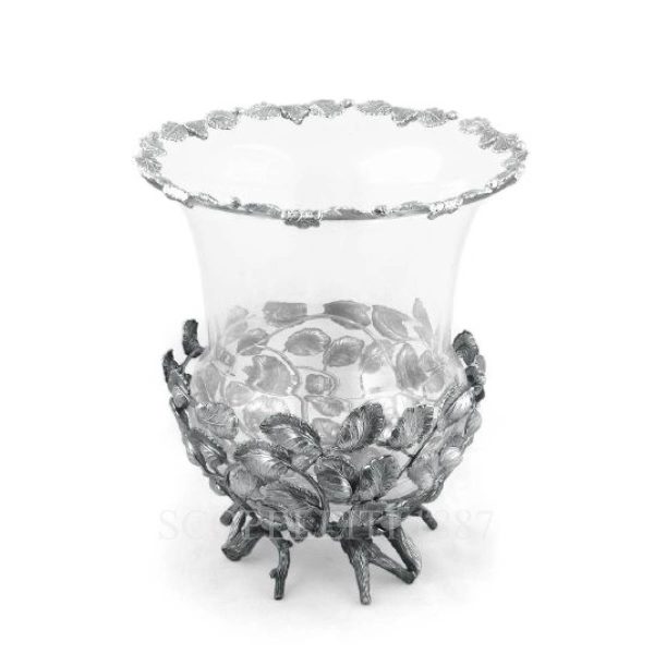 buccellati leaves barware champagne holder