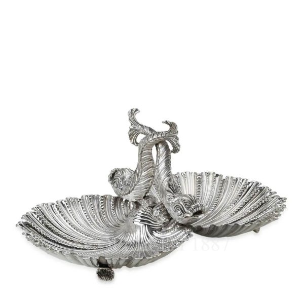 buccellati sea dolphins arca shells bowl