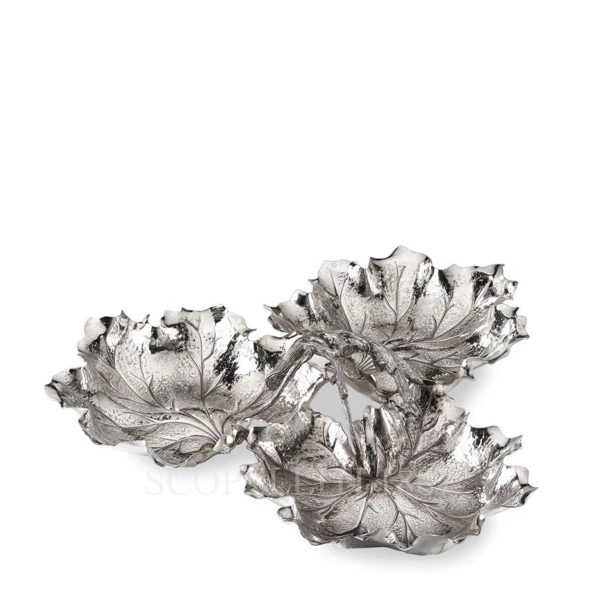 buccellati silver geranium leaves small