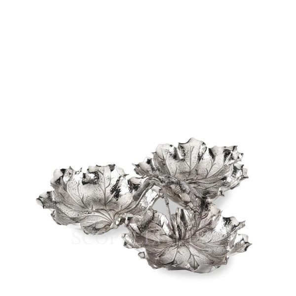 buccellati silver geranium leaves small