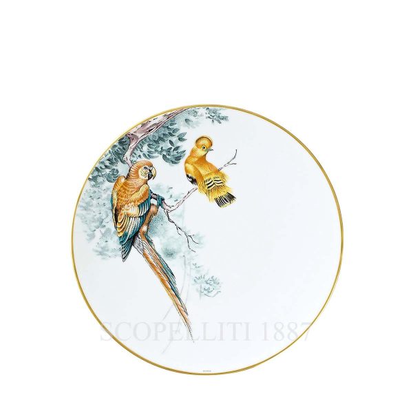hermes carnets d'equateur dinner plate birds