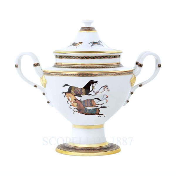 hermes compot dish cheval d'orient