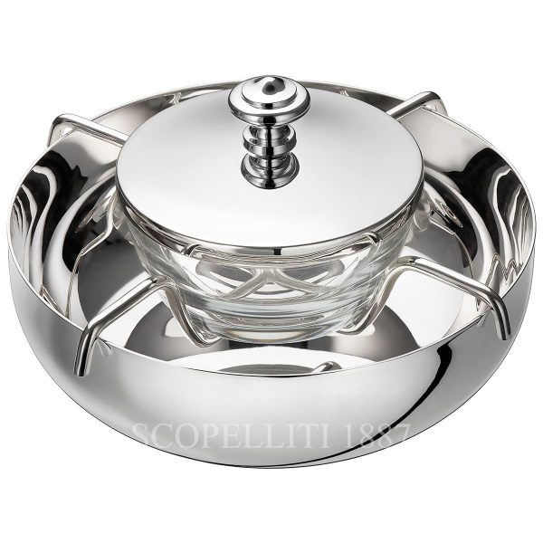 christofle caviar serving set albi
