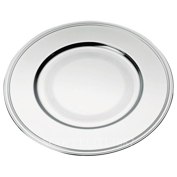 christofle albi silver plated charger plate