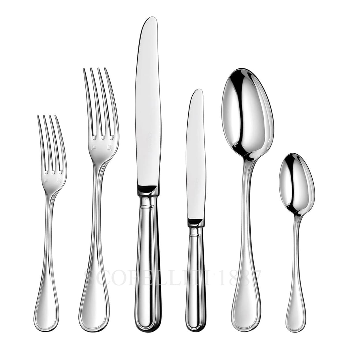 Christofle Albi 36 pcs Stainless Steel Cutlery Set
