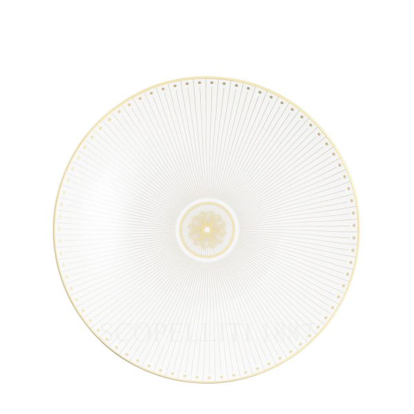 christofle malmaison imperiale dessert plate gold