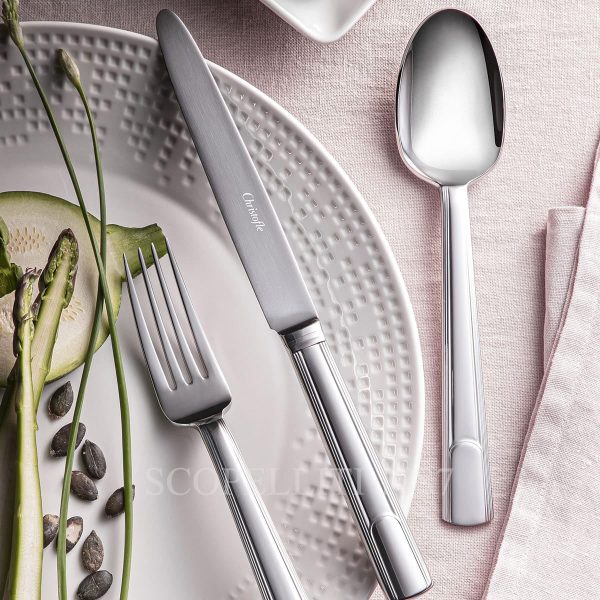 christofle hudson cutlery set stainless steel