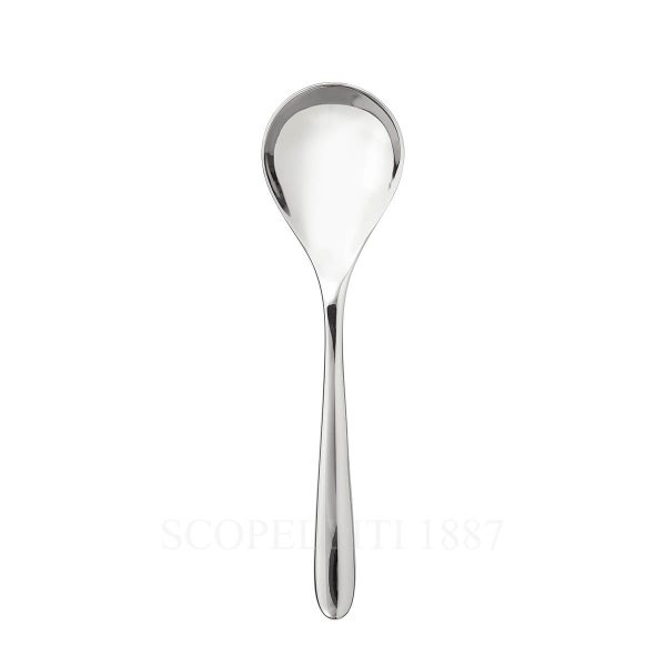 christofle l'ame stainless cream soup spoon