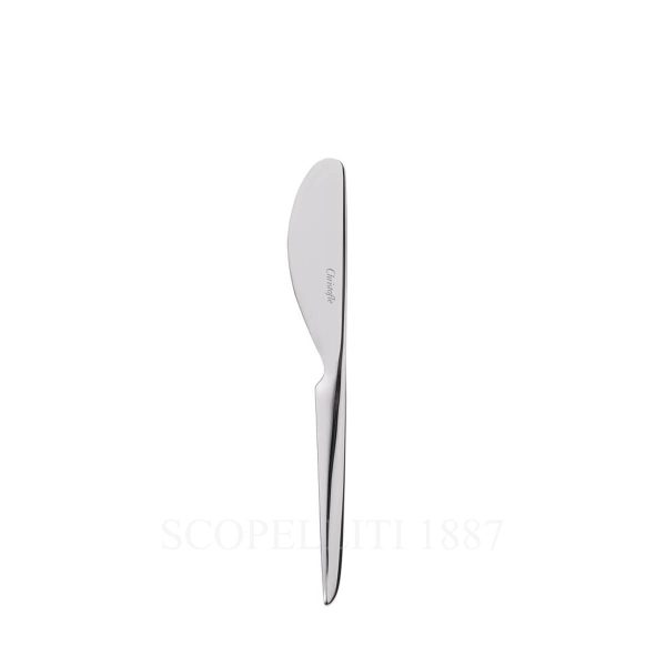 christofle l'ame stainless butter spreader