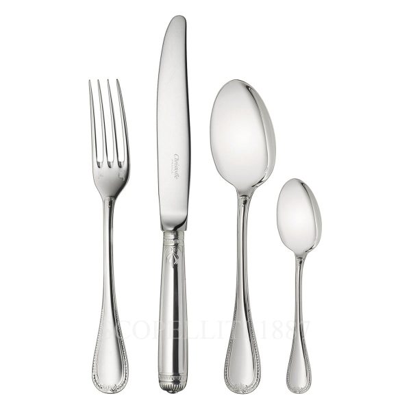 christofle malmaison 24 pcs silver plated cutlery