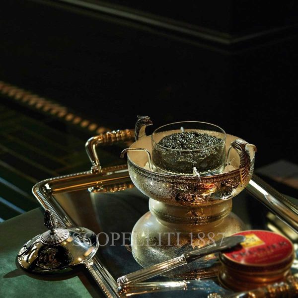 christofle malmaison caviar set