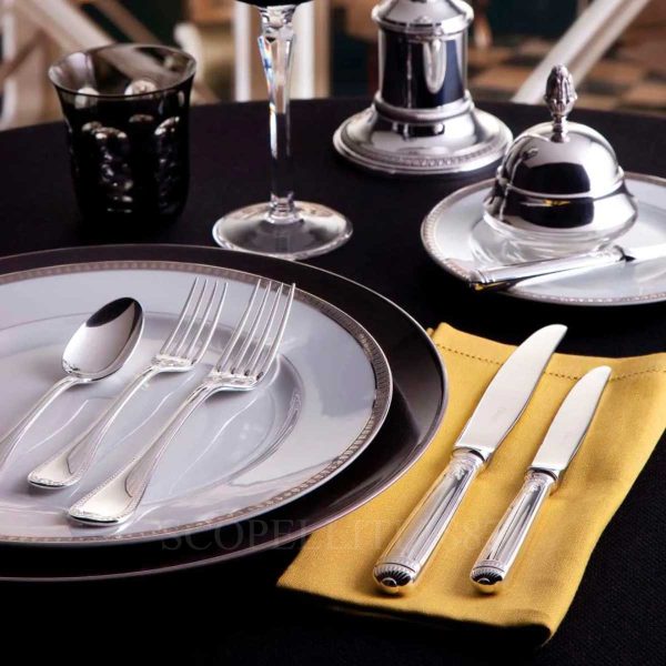 christofle malmaison silver plated cutlery set