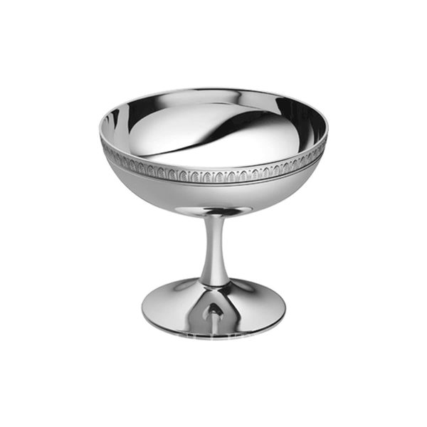 christofle malmaison silver plated ice cream bowl