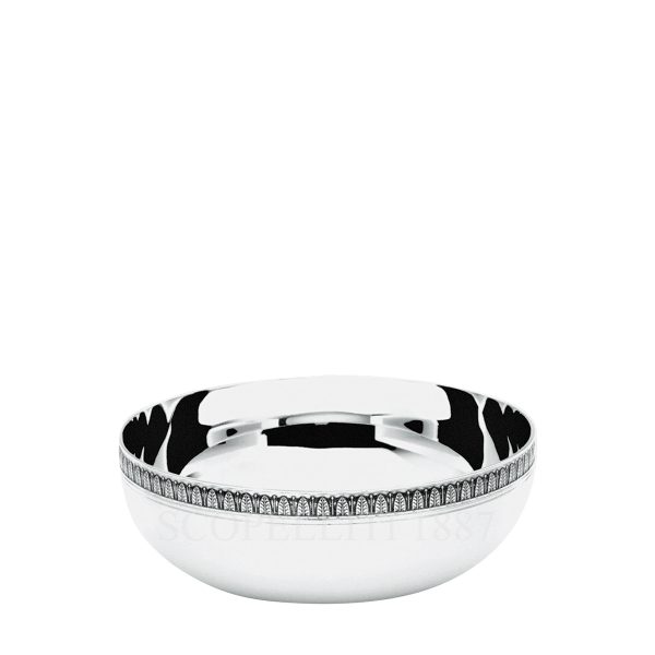 christofle malmaison small round bowl silver plated 12 cm