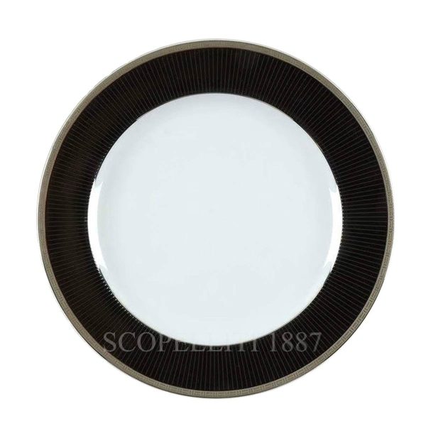 christofle metropolis noir plate