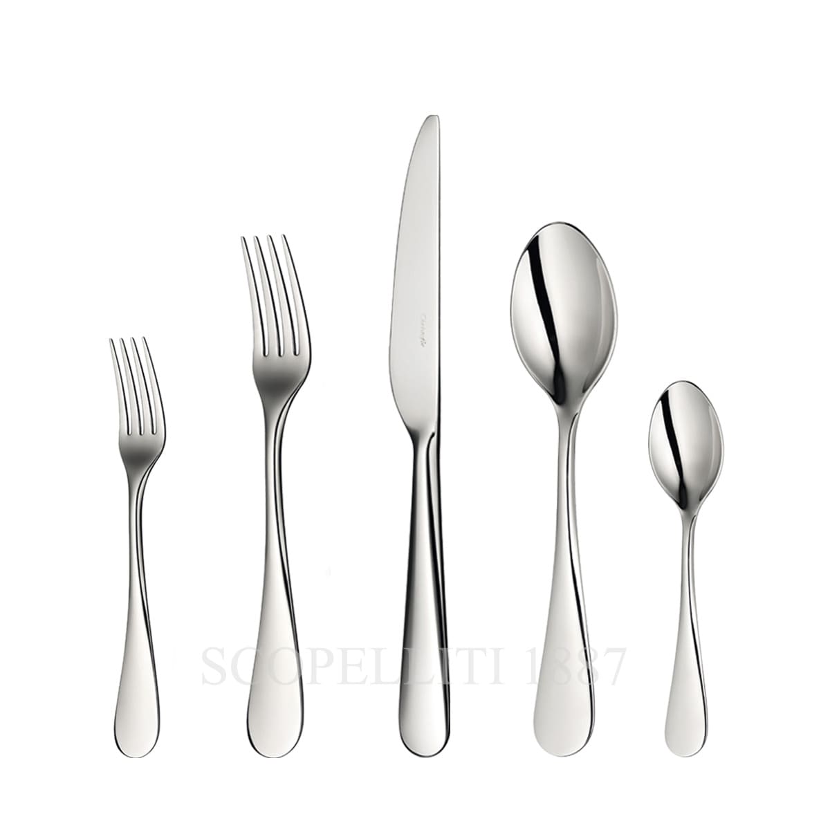 Christofle Origine 36 pcs Stainless Steel Cutlery Set - SCOPELLITI