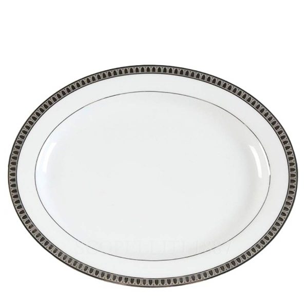 christofle malmaison platinum oval platter