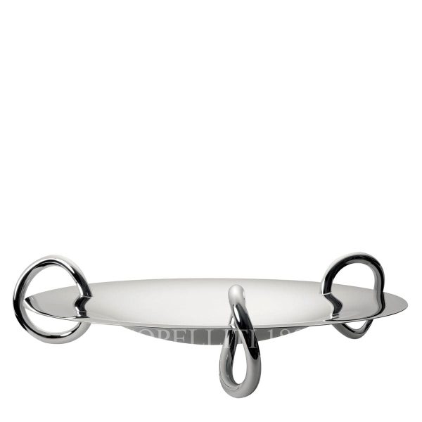 christofle vertigo silver plated centrepiece