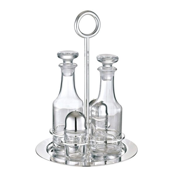 christofle vertigo oil and vinegar set