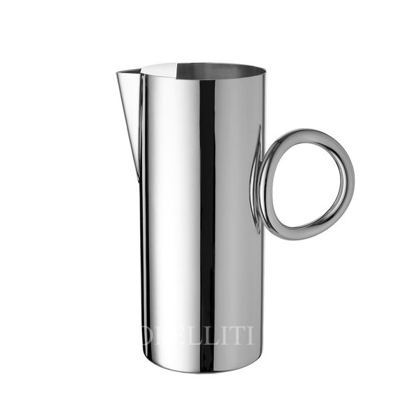 christofle vertigo silver plated water pitcher
