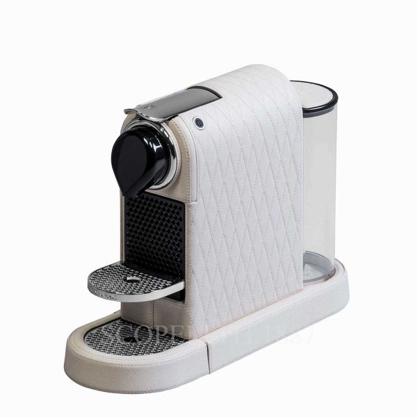 citiz diamonds coffee machine in leather pigment