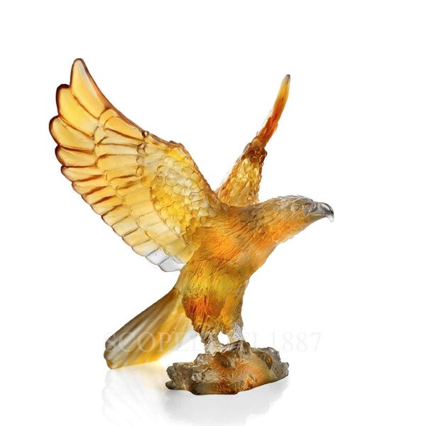 daum amber grey eagle limited edition