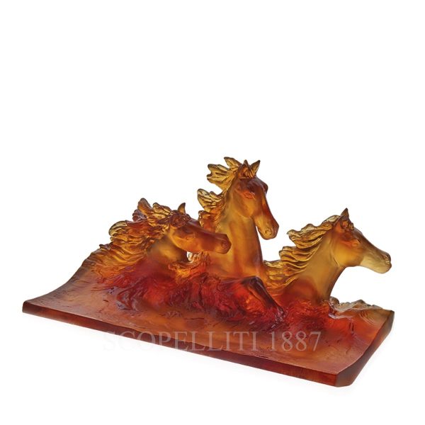 daum cavalcade crystal pensil holder long