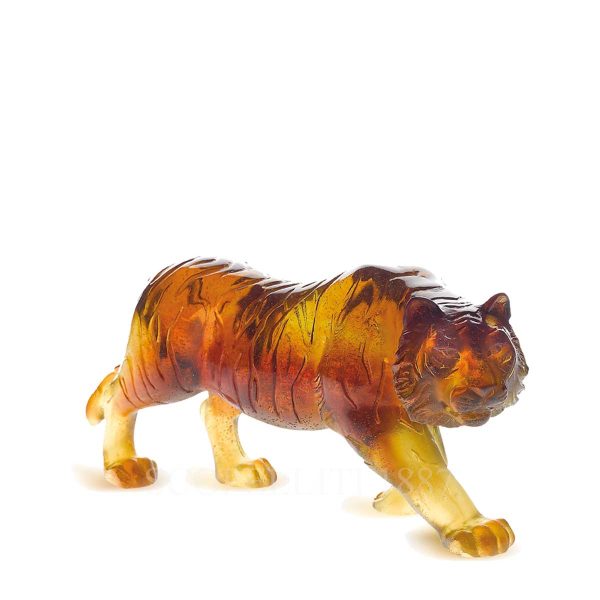 daum crystal amber tiger