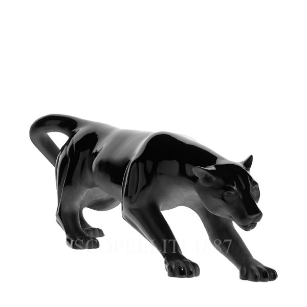 Daum Crystal Magnum Panther Black Limited Edition