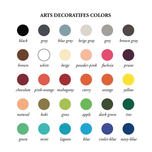 ercuis colors for flatware handle