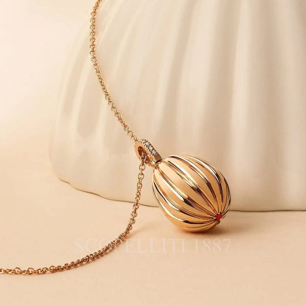 faberge colours of love rose gold diamond and ruby