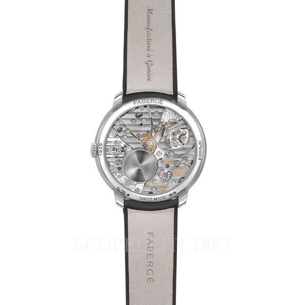 fabergé compliquée peacock black women's watch