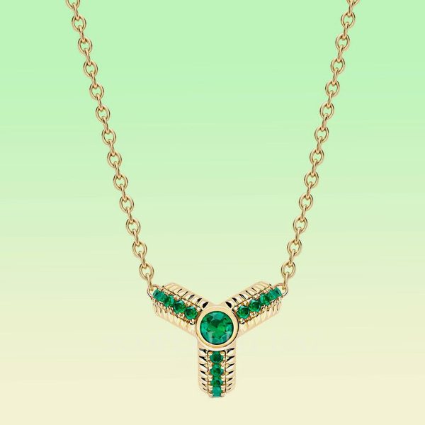 faberge eggs pendant trio emeralds