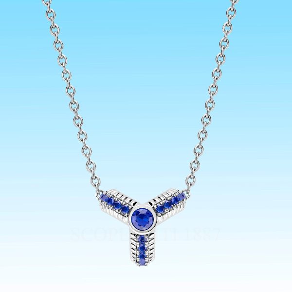 faberge eggs pendant trio sapphire