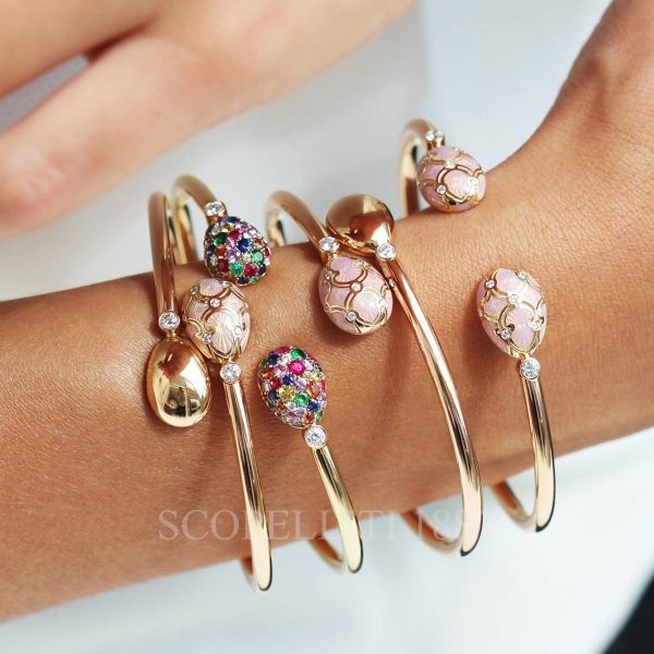 faberge gold bangles
