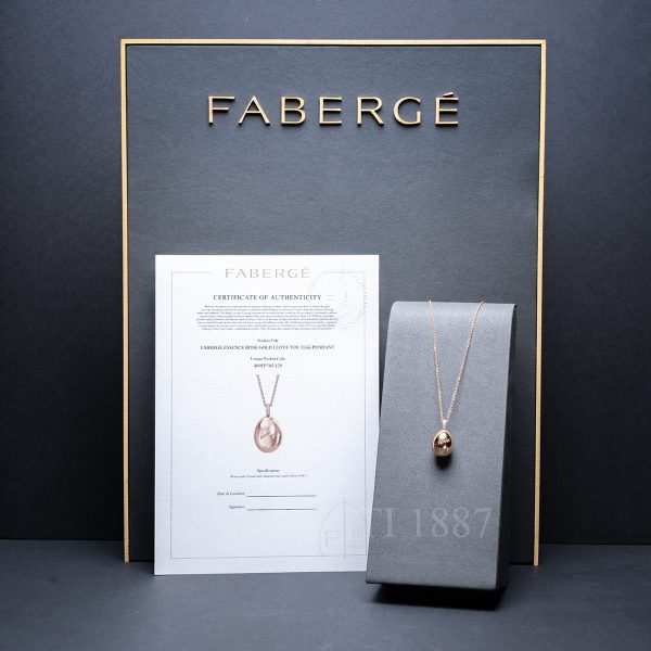 faberge jewelry certificate of authenticity