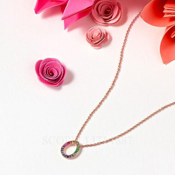 faberge rainbow gemstone egg pendant sasha