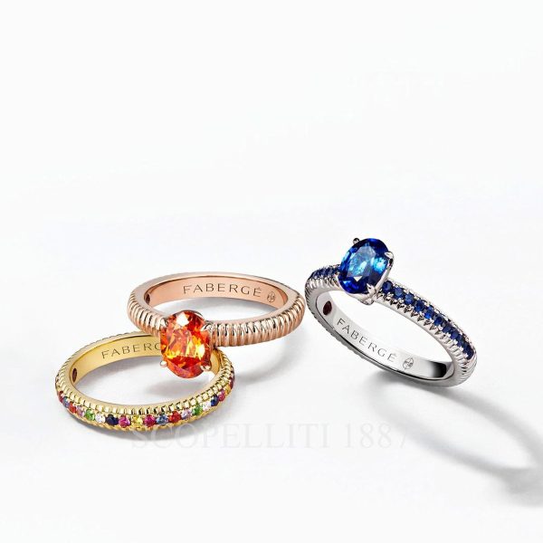 faberge sapphire rings colours of love collection