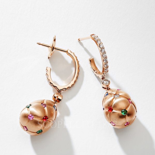 faberge treillage earrings multicolor