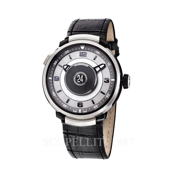 faberge visionnaire dtz 18k white gold men watch