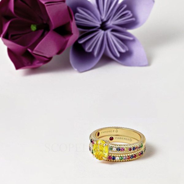 faberge yellow sapphire ring