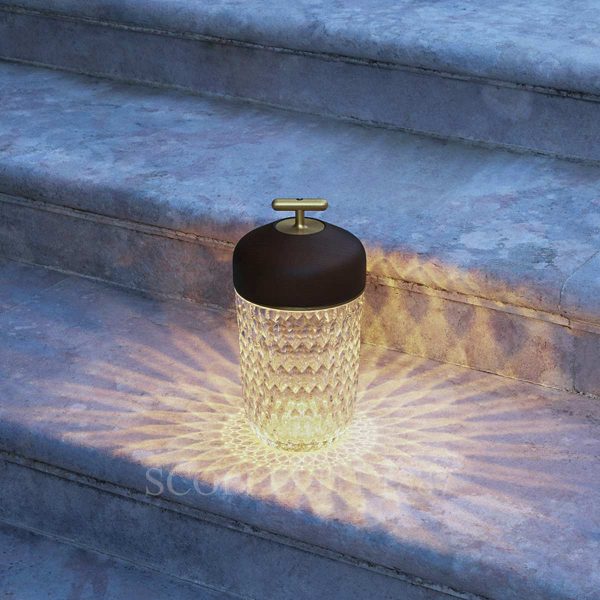 folia portable lamp in black wood saint louis