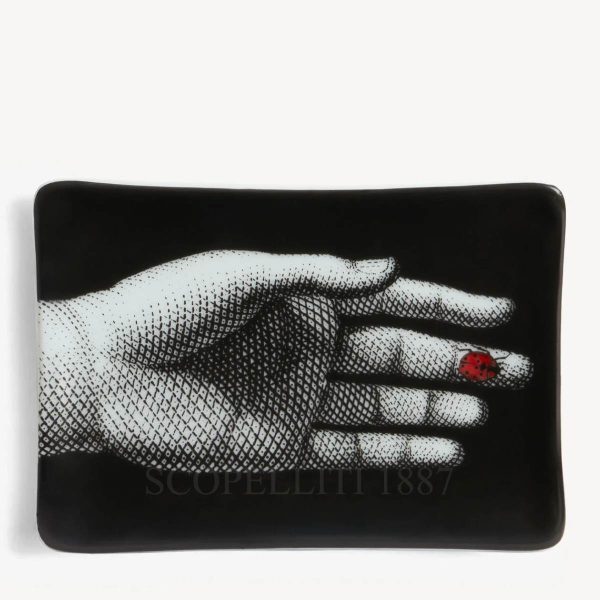 fornasetti ashtray mano with ladybird